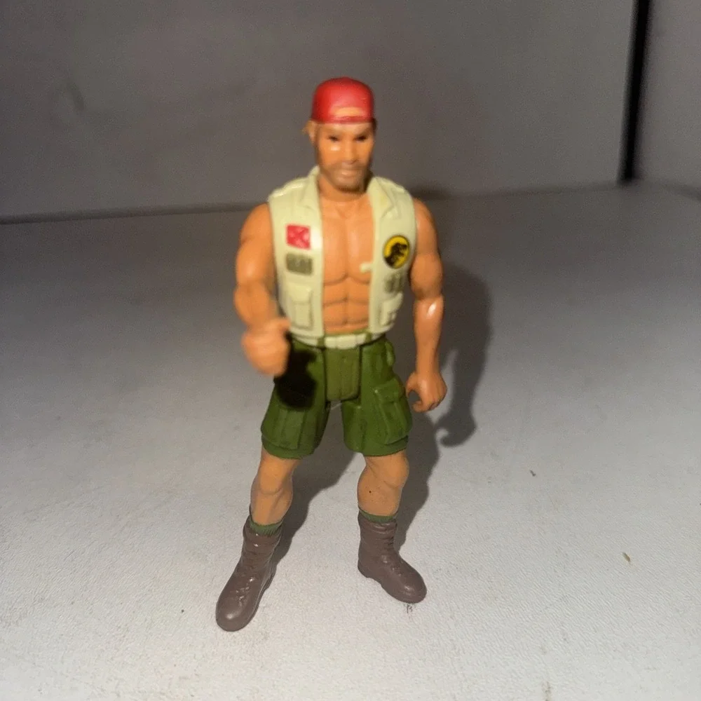 Kenner Jurassic Park Lost World Harpoon Harrison Action Figure 4.5